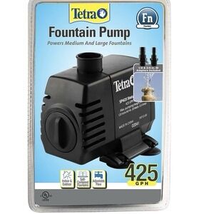 Tetra Pond 19713 Statuary Pump 425 GPH New Sealed Fountain Water Pump
